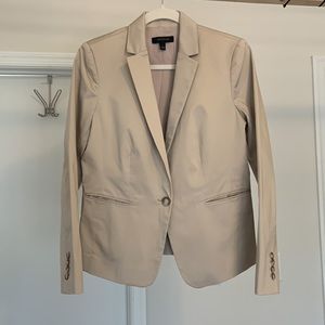Ann Taylor Cotton Satin Blazer. Size 4!
